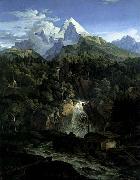 Adrian Ludwig Richter The Watzman china oil painting artist